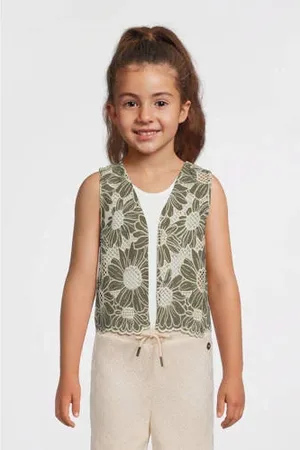 Like Flo Gilet groen