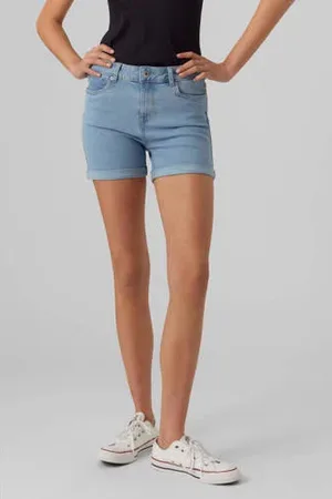 VERO MODA Slim fit denim short VMLUNA