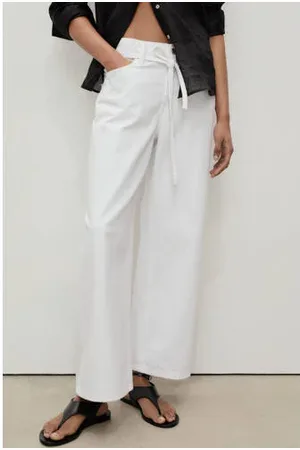 MANGO Wide leg jeans