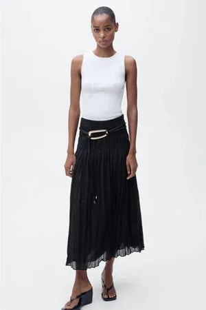 MANGO Midi rok