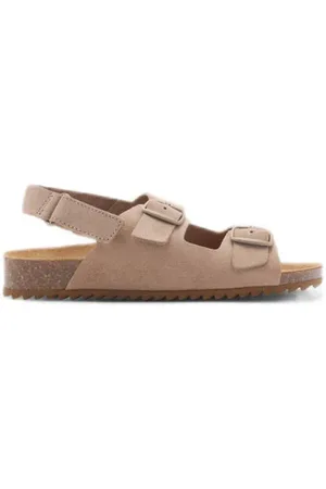 MANGO Suède sandalen
