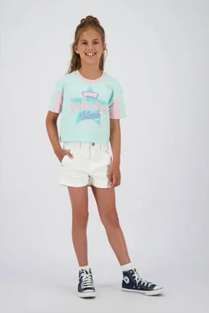 Vingino Regular denim short wit