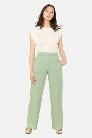 LolaLiza Wide leg pantalon
