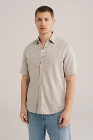 WE Fashion Casual overhemd beige