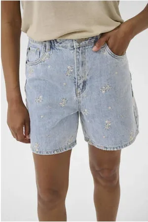 Kaffe X Ellen Hoog denim high waist denim short
