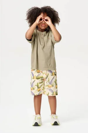 Noppies Kids relaxed sweatshort beige
