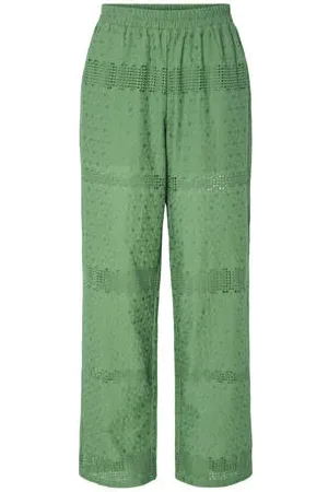 Pieces® Wide leg high waist broek