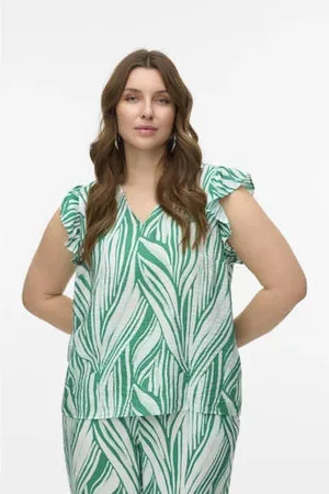 VERO MODA Blousetop groen
