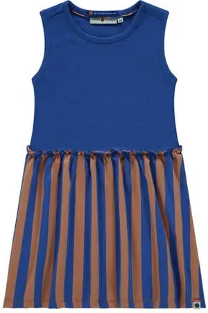 Stains&Stories Korte jurk blauw