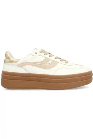 Manfield Leren sneakers