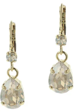 Otazu Plated oorbellen met Swarovski kristallen Classic