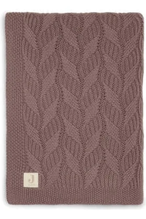 Jollein Baby ledikantdeken 100x150cm Spring knit chestnut