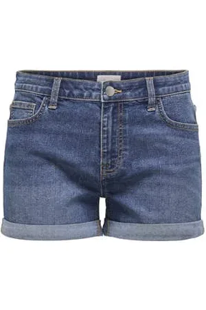 JDY Denim slim regular waist denim short