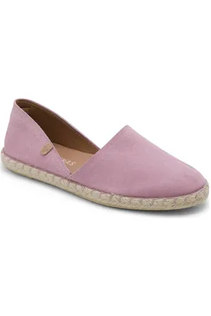 Verbenas Carmen Serraje leren espadrilles