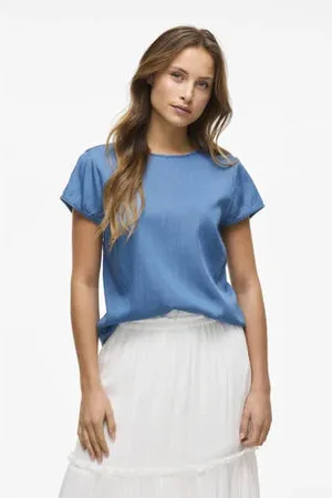 VILA Denim top