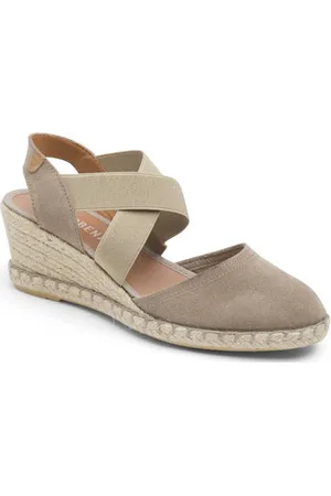 Verbenas Mila Serraje suède espadrilles