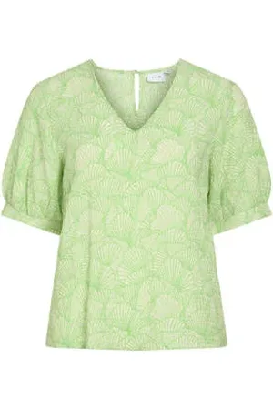 VILA Blousetop groen