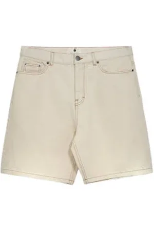 Anerkjendt Denim regular denim short beige