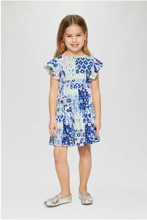 QS by s.Oliver Zomerjurk blauw