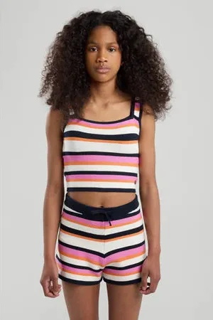 America today Cropped top roze