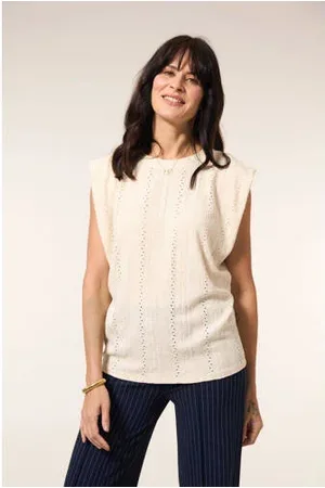 Miss Etam Top broderie