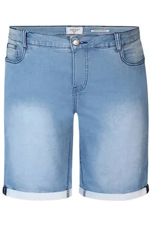 Zhenzi Relaxed high waist denim short
