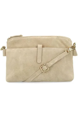 Manfield Suede crossbody tas
