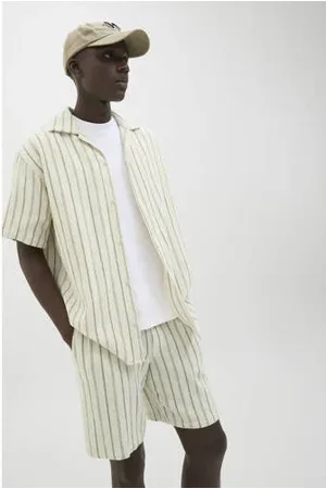 JACK & JONES ORIGINALS casual overhemd groen