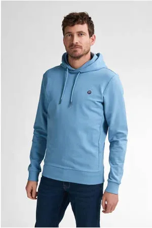 Petrol Industries Hoodie lichtblauw