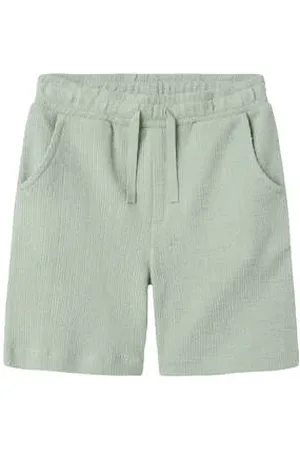 NAME IT KIDS regular casual short lichtgroen
