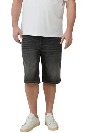 QS by s.Oliver Denim relaxed denim short zwart