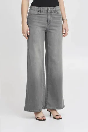 Ichi High waist wide leg jeans IHTWIGGY