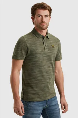 PME Legend™ Slim polo olijfgroen