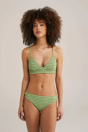 WE Fashion Bikinibroekje mosgroen