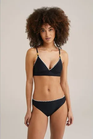 WE Fashion Bikinibroekje zwart