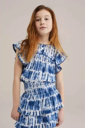 WE Fashion Blousetop blauw