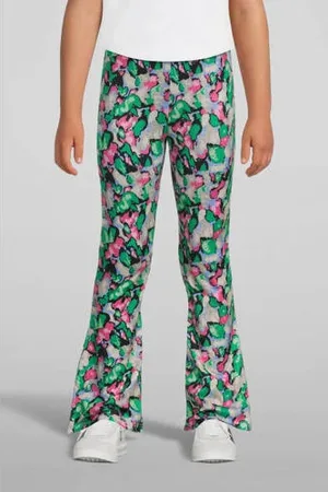 NAME IT KIDS flared legging donkerblauw