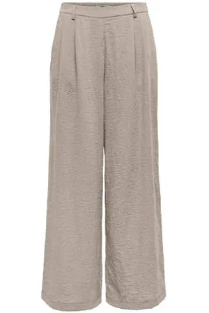 ONLY Wide leg regular waist casual broek