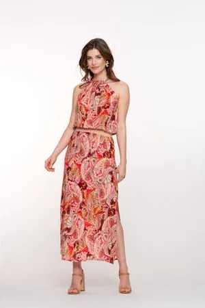 Geisha Zomerjurk rood