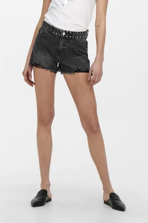 ONLY Denim regular waist denim short