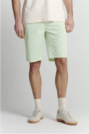 No Excess Regular chino short mintgroen
