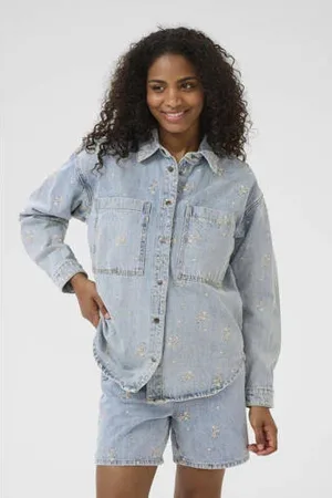Kaffe X Ellen Hoog denim blouse