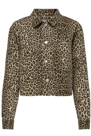 ONLY Denim zomerjas bruin