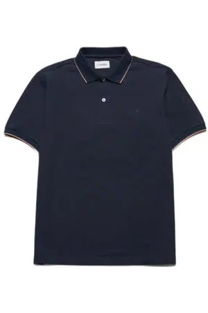 Campbell Regular polo donkerblauw