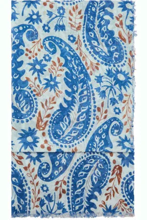 MANGO Sjaal met paisley print