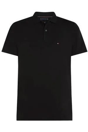 Tommy Hilfiger Regular polo zwart