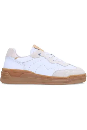 Manfield Leren sneakers