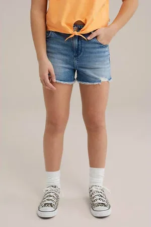 WE Fashion Denim straight short