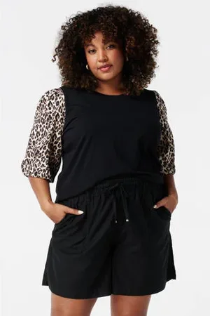 MS Mode Top zwart