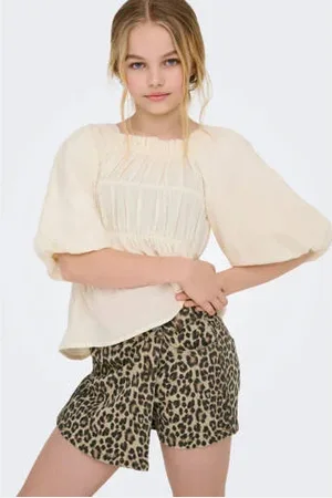 ONLY KIDS GIRL skort bruin